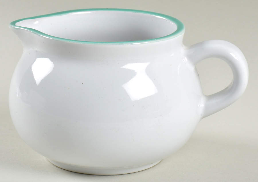 Rainbow Green Creamer by Dansk-1
