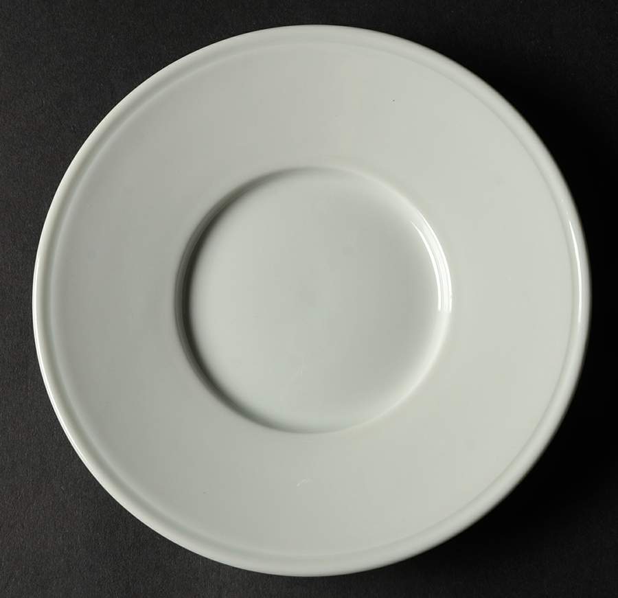 Statement White Saucer by Dansk-1