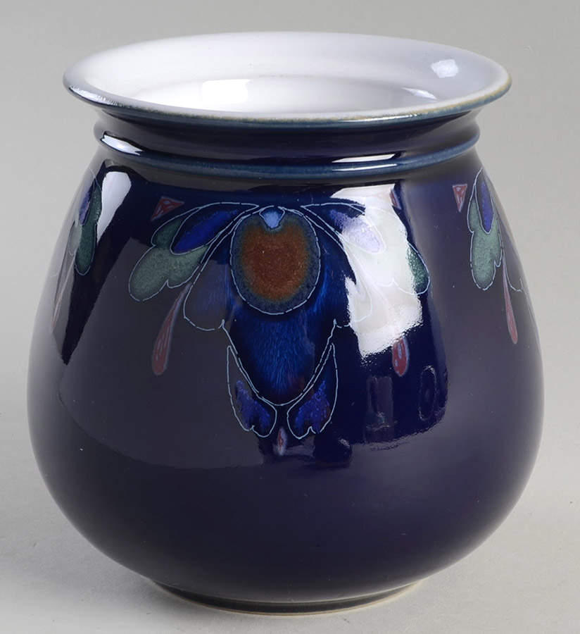 Baroque 5" Storage Jar No Lid by Denby-Langley-1