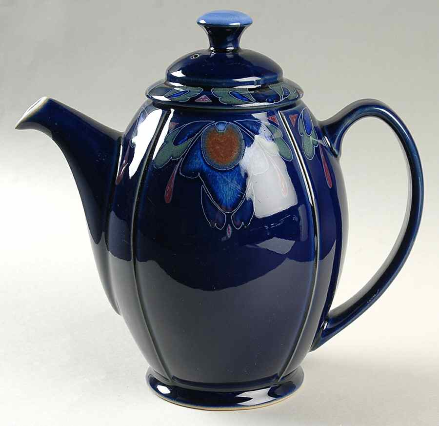 Baroque Coffee Pot & Lid by Denby-Langley-1