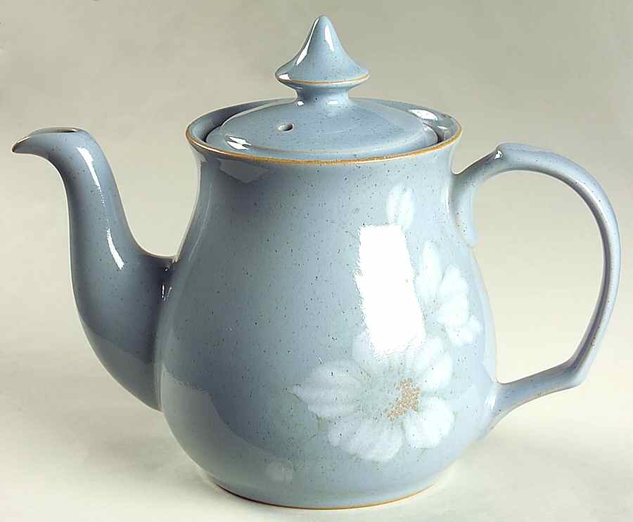 Blue Dawn Teapot & Lid by Denby-Langley-1