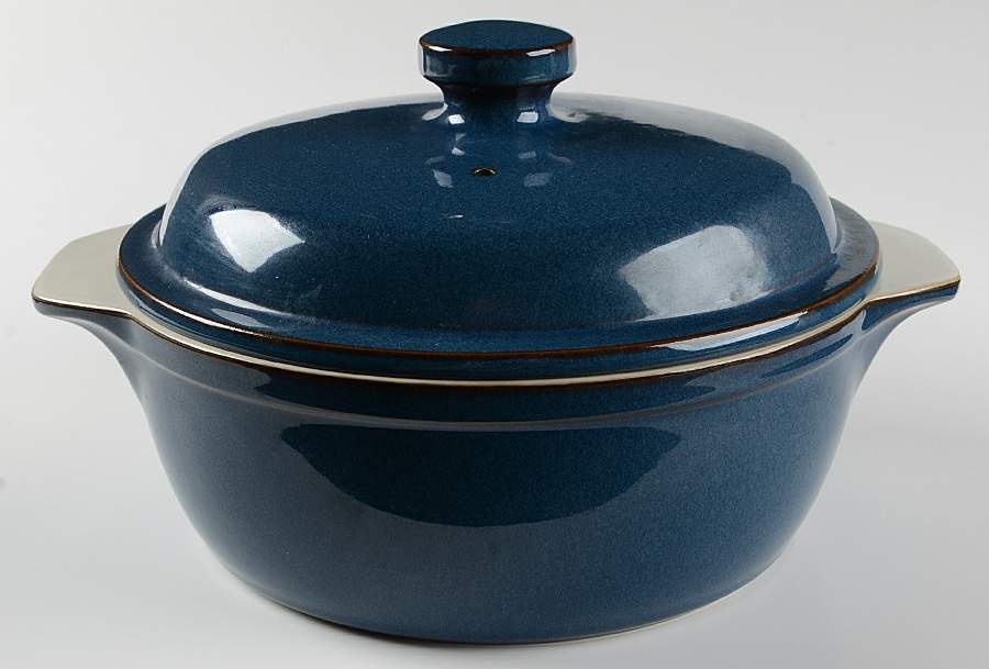 Boston 2.25 Qt Round Covered Casserole by Denby-Langley-1