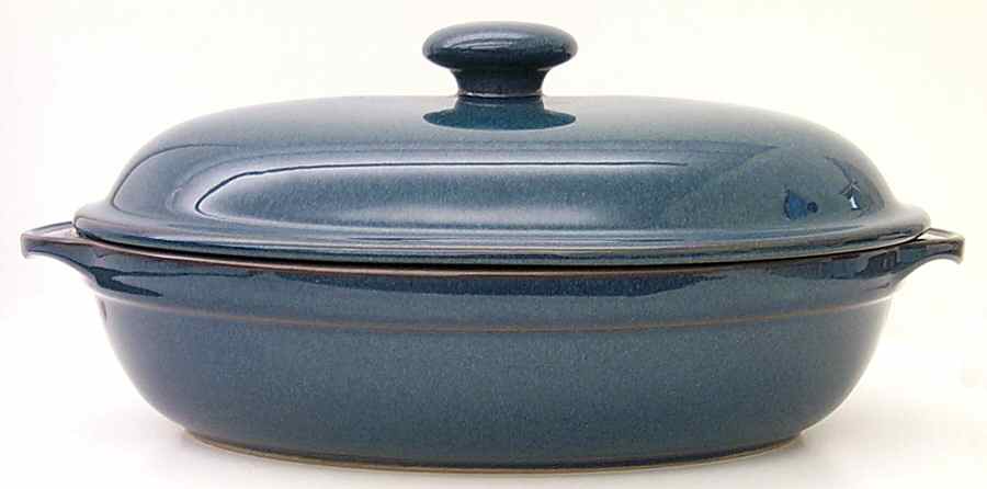 Boston 2 Quart Oval Covered Casserole by Denby-Langley-1