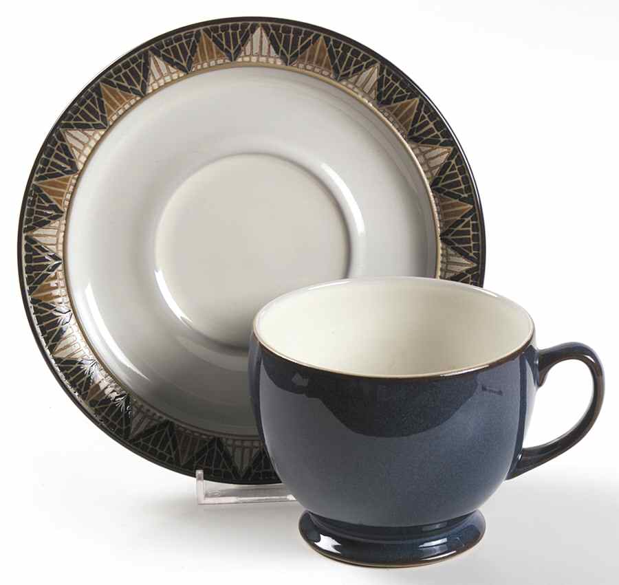 Boston Spa Breakfast Cup & Saucer Set by Denby-Langley-1