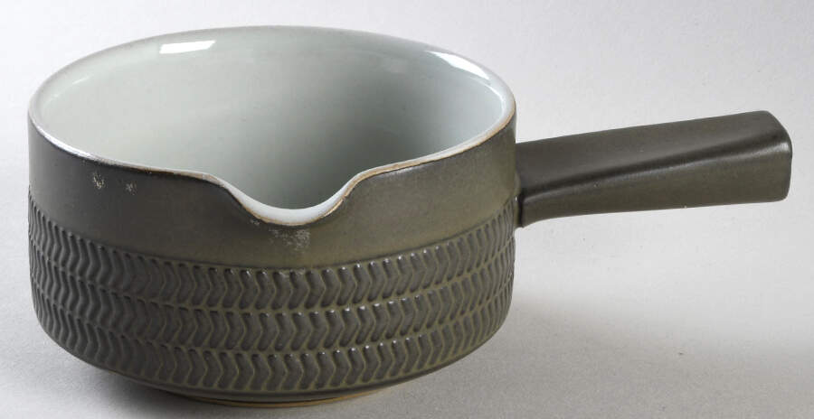 Camelot Dark Green (Older) Gravy Boat by Denby-Langley-1