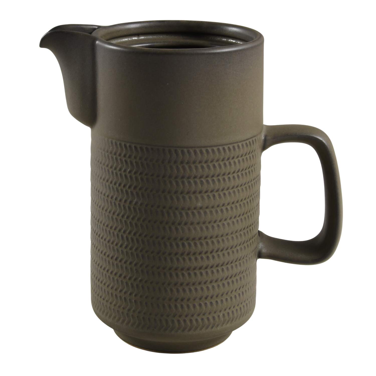 Camelot Dark Green (Older) Coffee Pot No Lid by Denby-Langley-1