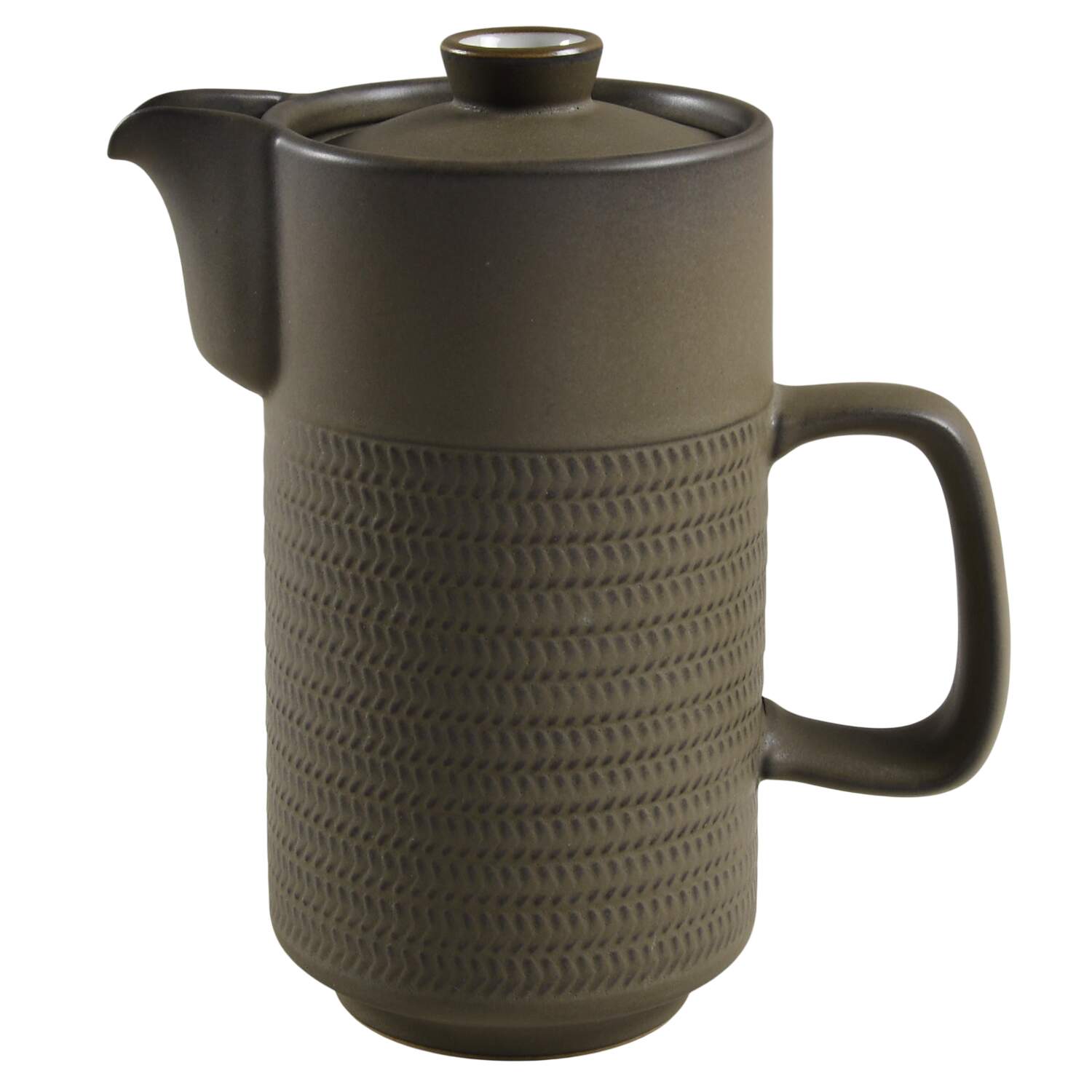 Camelot Dark Green (Older) Coffee Pot & Lid by Denby-Langley-1