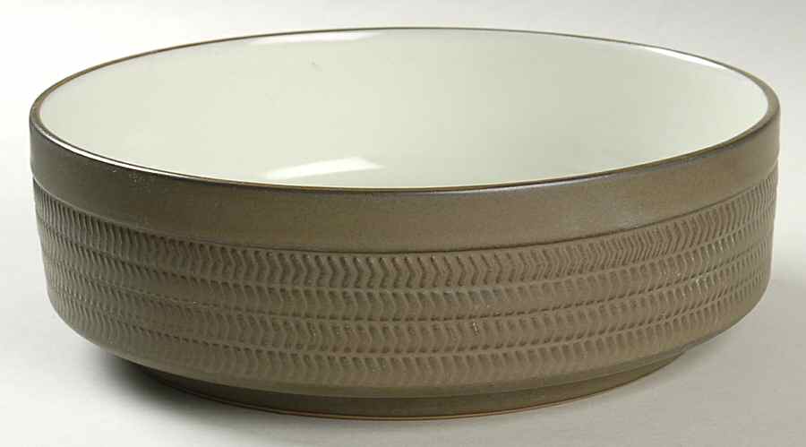 Camelot Dark Green (Older) 9" Round Vegetable Bowl by Denby-Langley-1