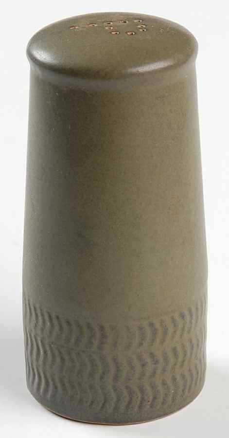 Camelot Dark Green (Older) Pepper Shaker by Denby-Langley-1