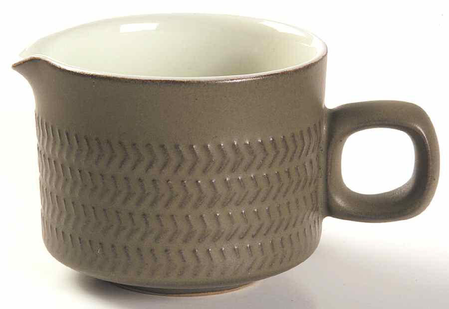 Camelot Dark Green (Older) Mini Creamer by Denby-Langley-1