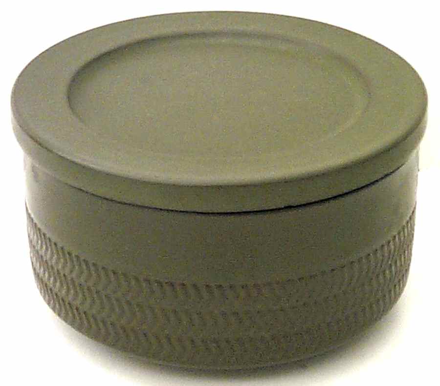 Camelot Dark Green (Older) Large Candy Box & Lid by Denby-Langley-1