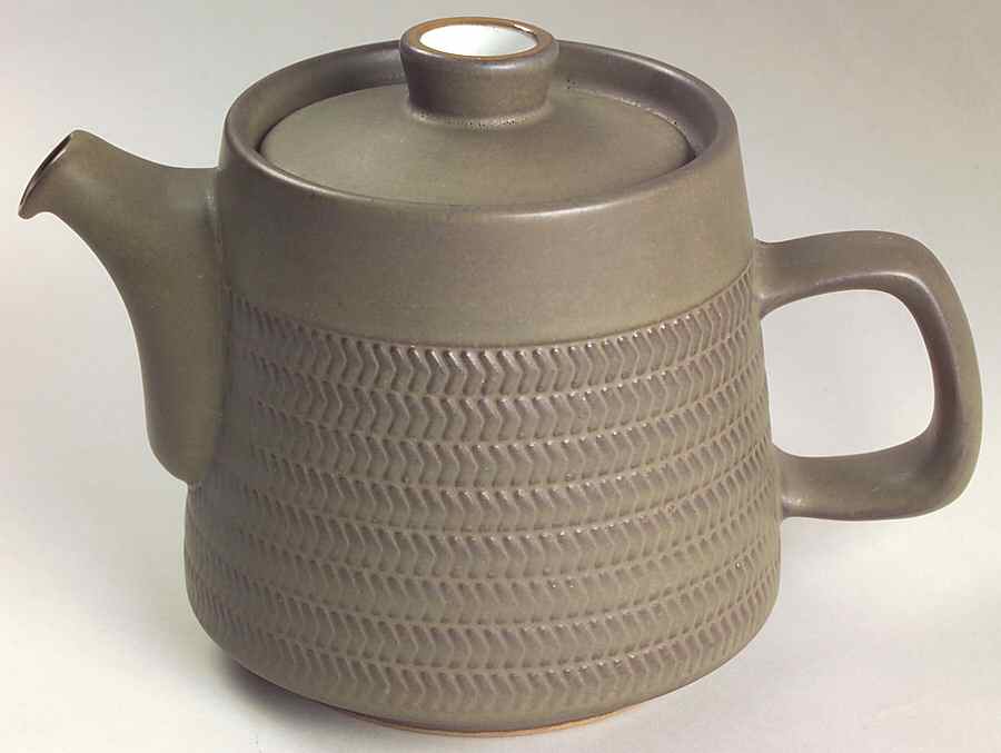 Camelot Dark Green (Older) Mini Teapot & Lid by Denby-Langley-1