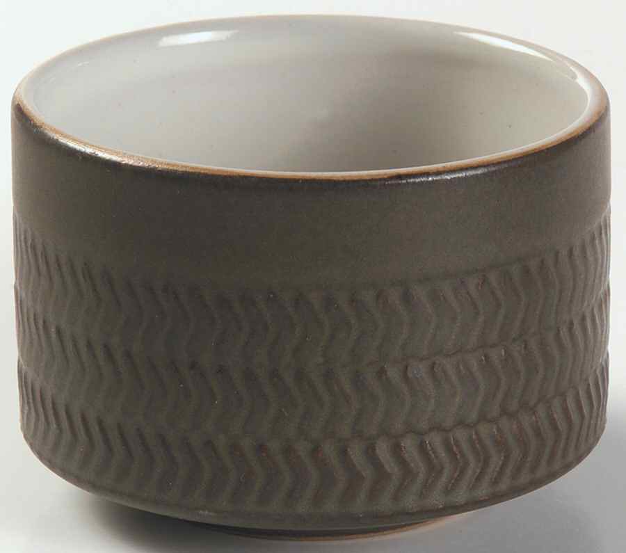 Camelot Dark Green (Older) Mini Open Sugar Bowl by Denby-Langley-1