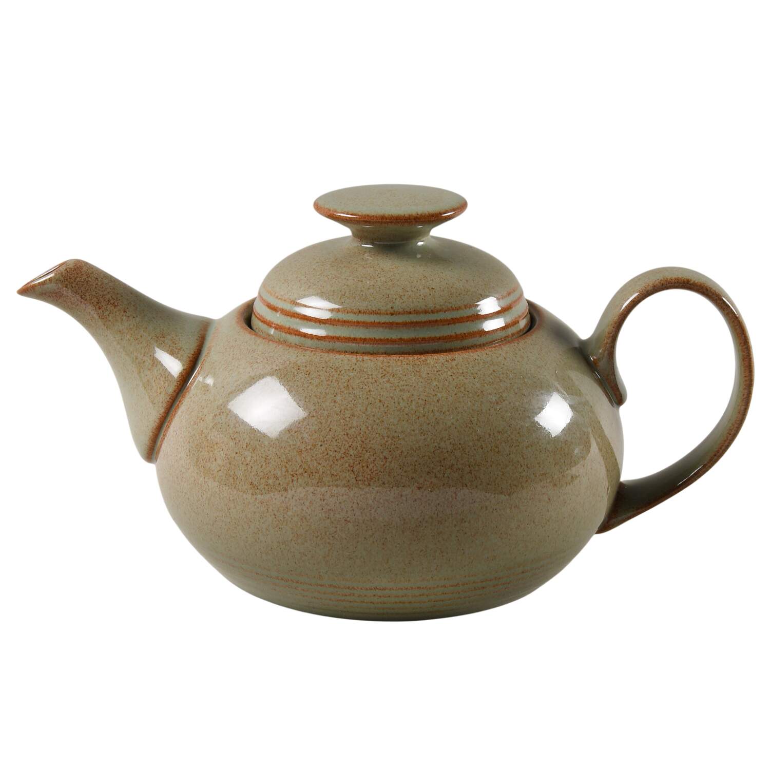 Camelot Light Green (Newer) Teapot & Lid by Denby-Langley-1
