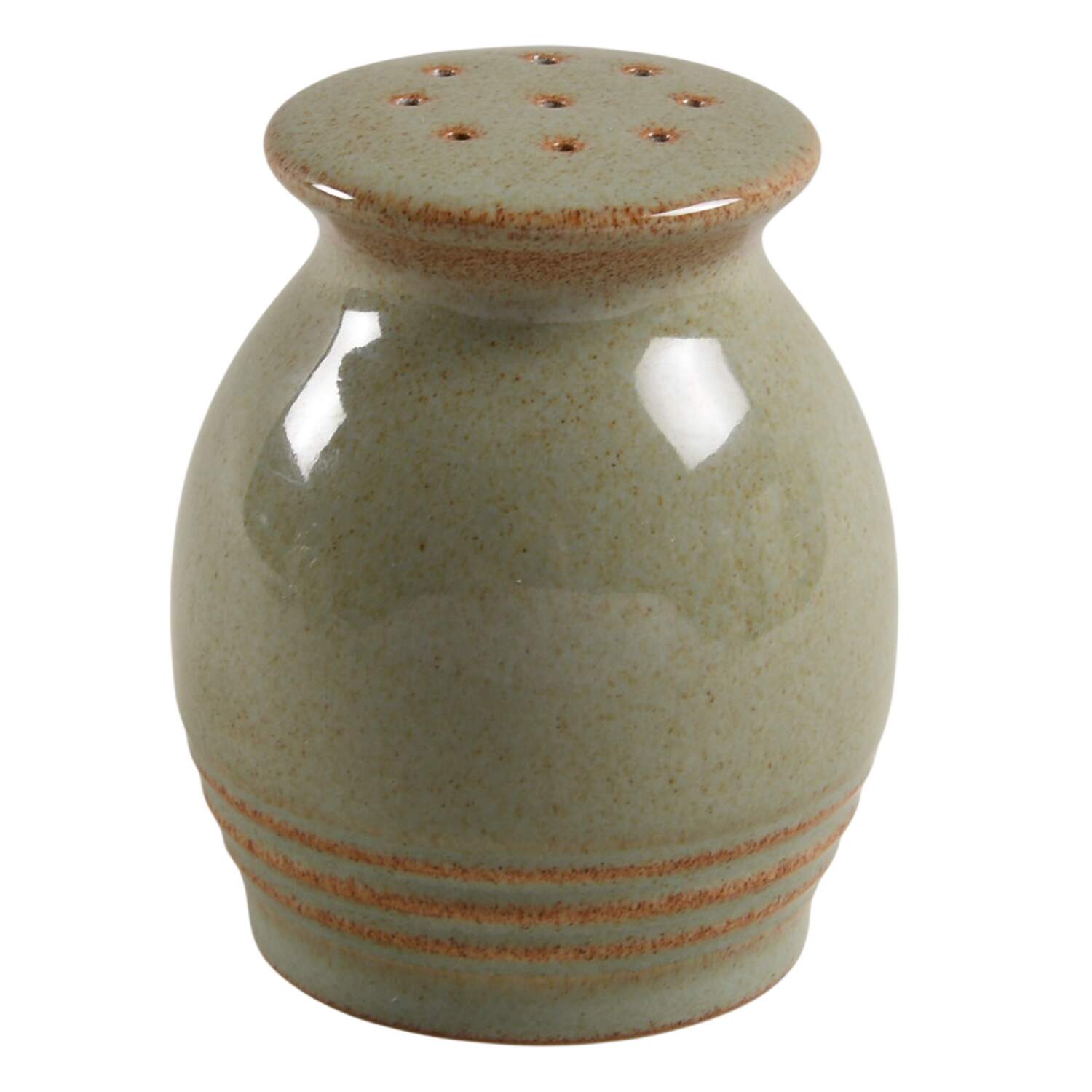Camelot Light Green (Newer) Pepper Shaker by Denby-Langley-1