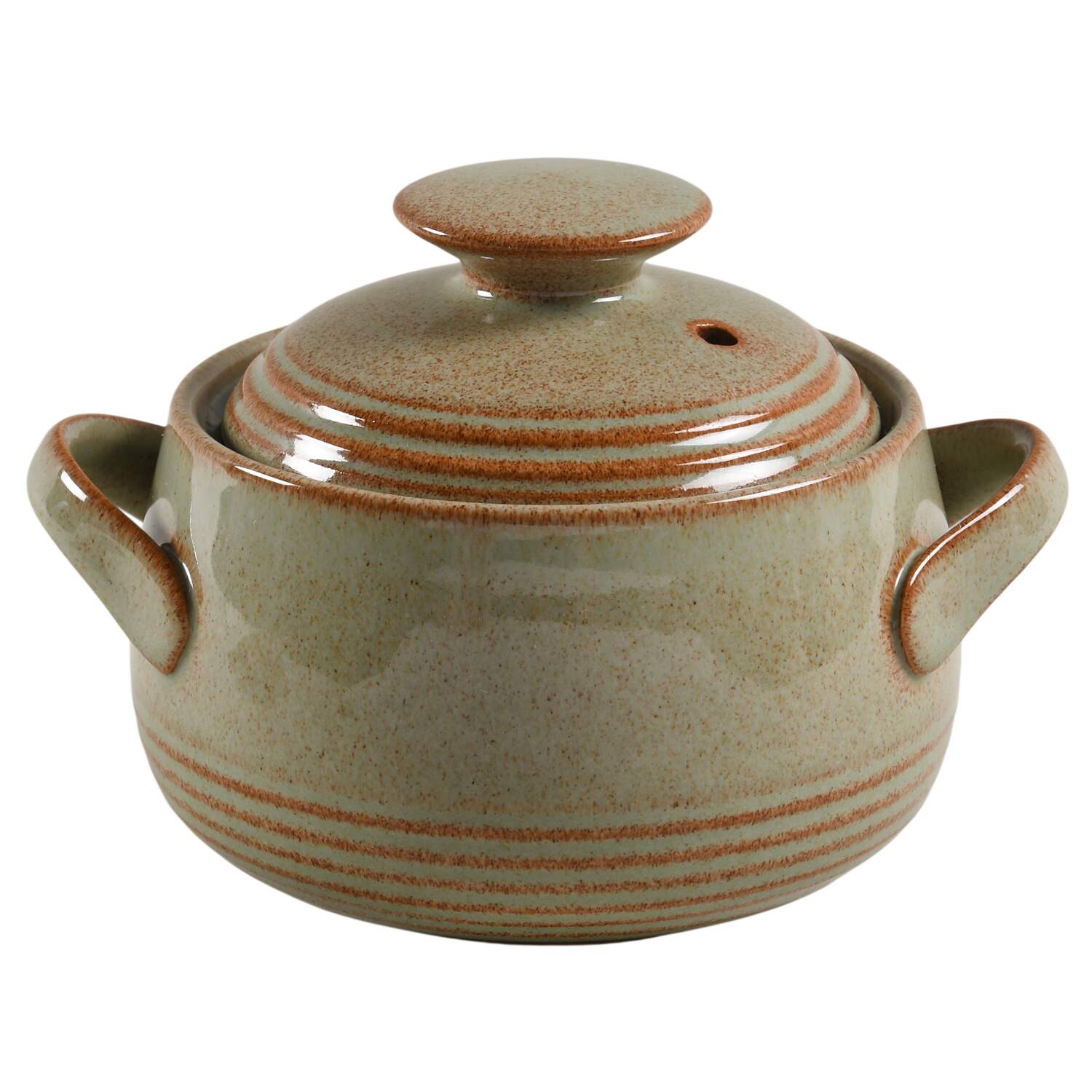 Camelot Light Green (Newer) Individual Casserole & Lid by Denby-Langley-1