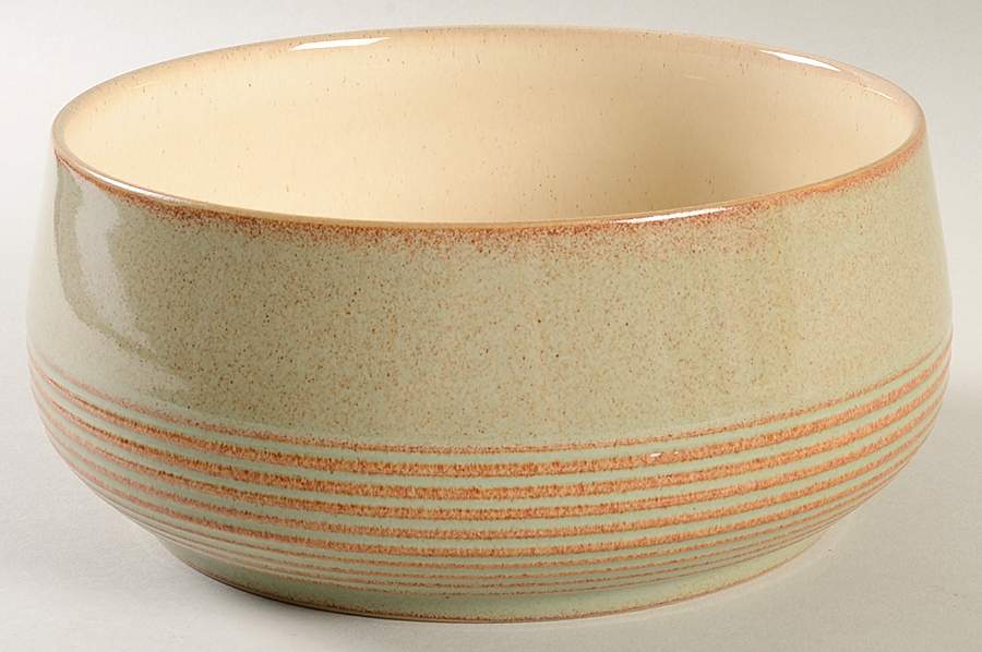 Camelot Light Green (Newer) 7" Round Vegetable Bowl by Denby-Langley-1