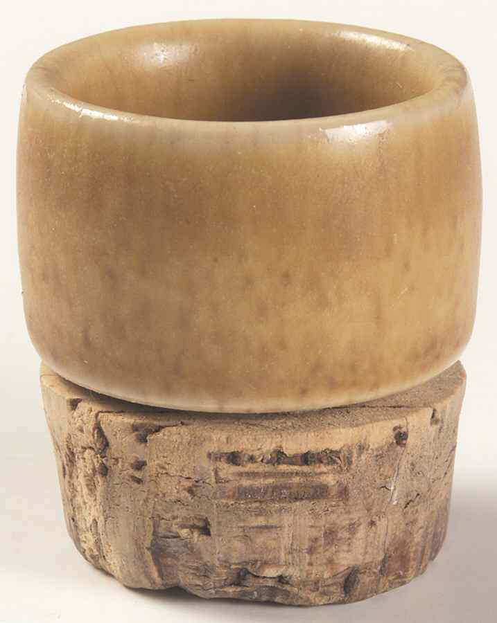 Canterbury Stopper for Vinegar/Oil by Denby-Langley-1