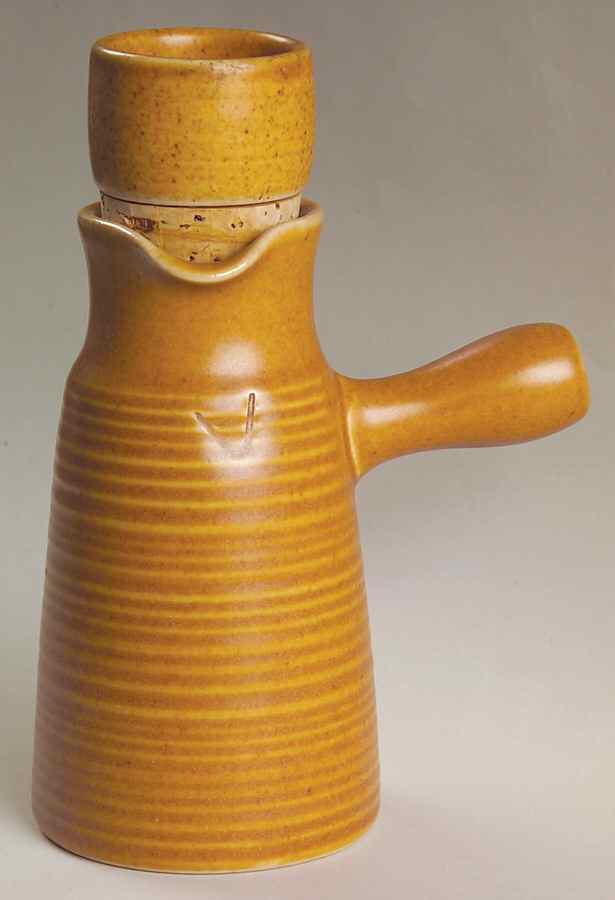 Canterbury Vinegar Cruet and Stopper by Denby-Langley-1