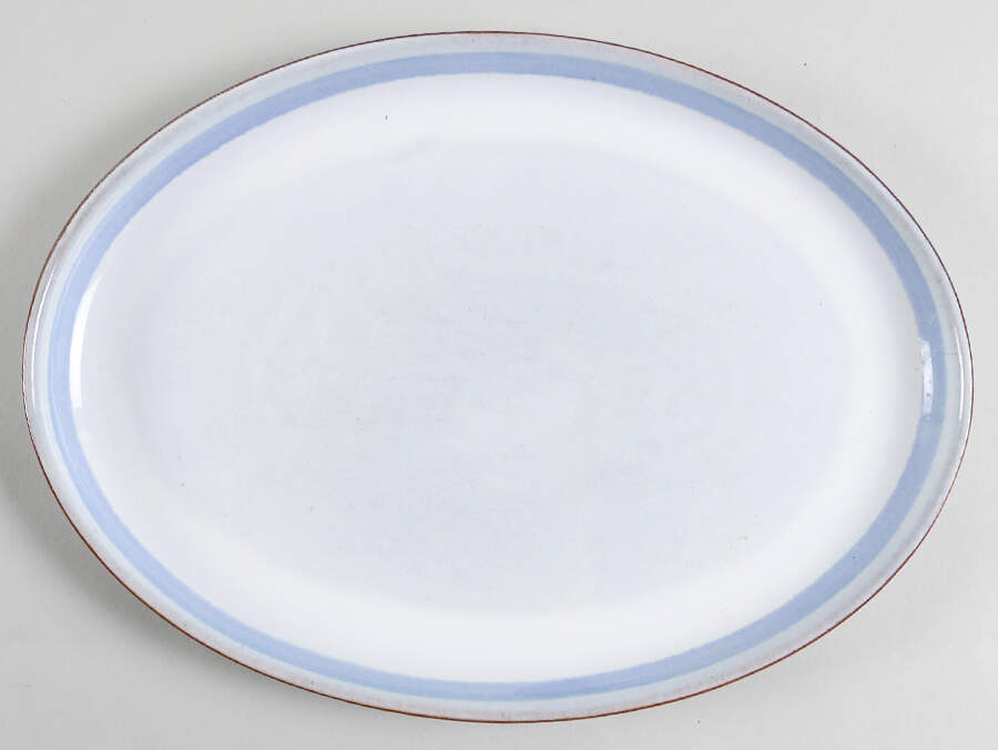 Chatsworth 12" Oval Serving Platter by Denby-Langley-1