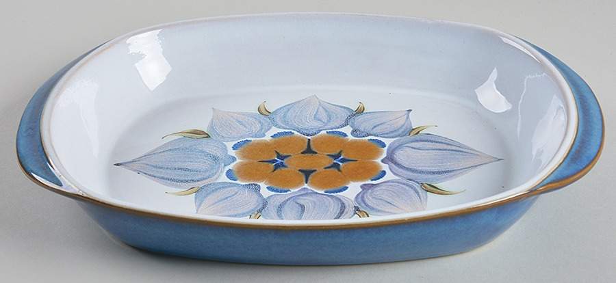 Chatsworth 12" Rectangular Baker by Denby-Langley-1