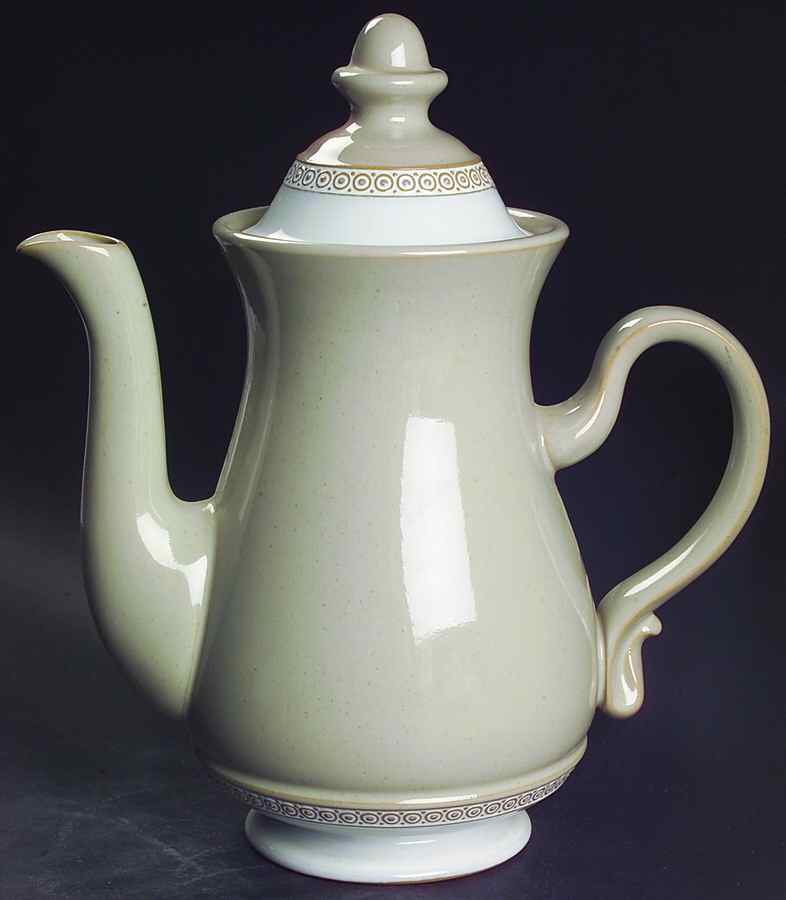 Champagne Coffee Pot & Lid by Denby-Langley-1