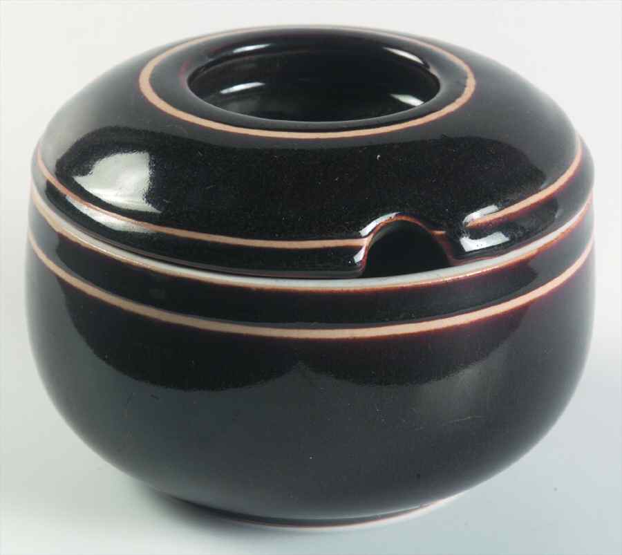 Chocolate Sugar Bowl & Lid by Denby-Langley-1