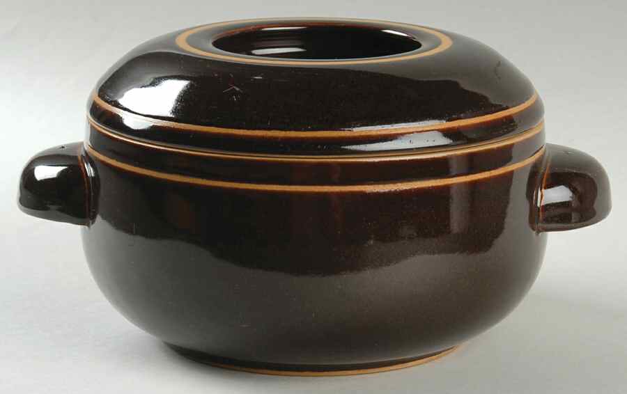 Chocolate 1 Qt Round Covered Casserole by Denby-Langley-1