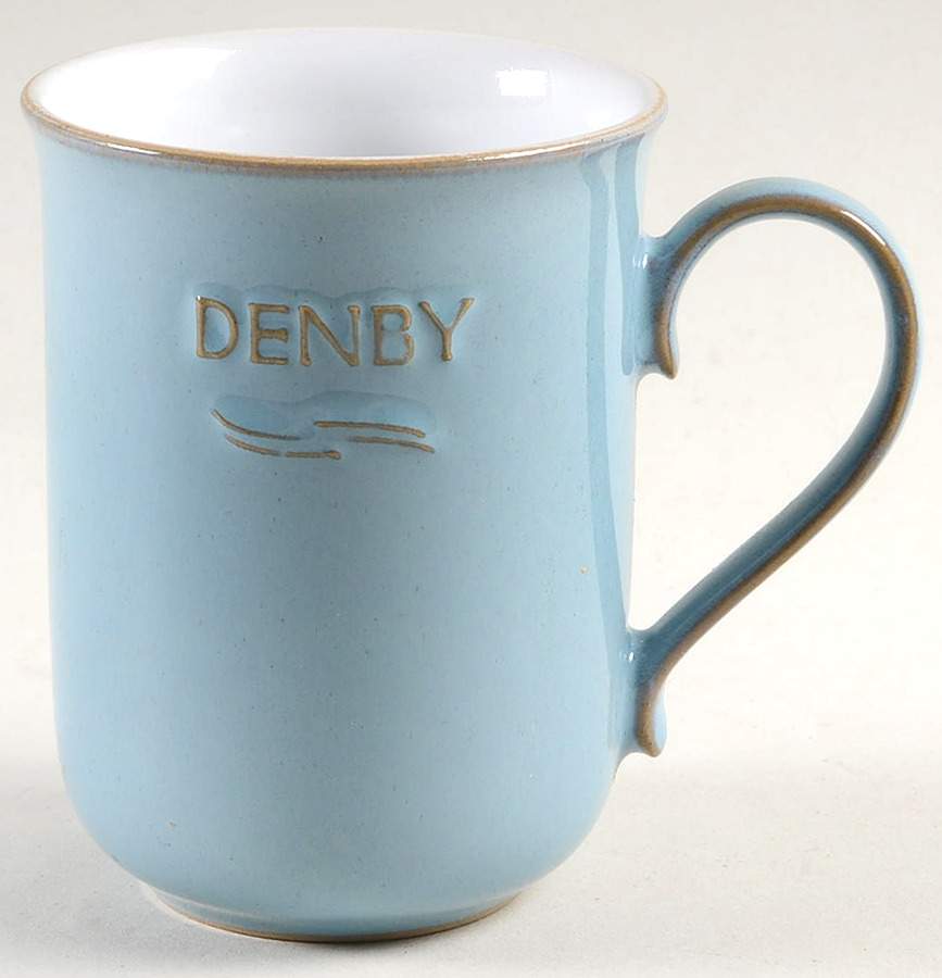 Colonial Blue Advertising Mug by Denby-Langley-1