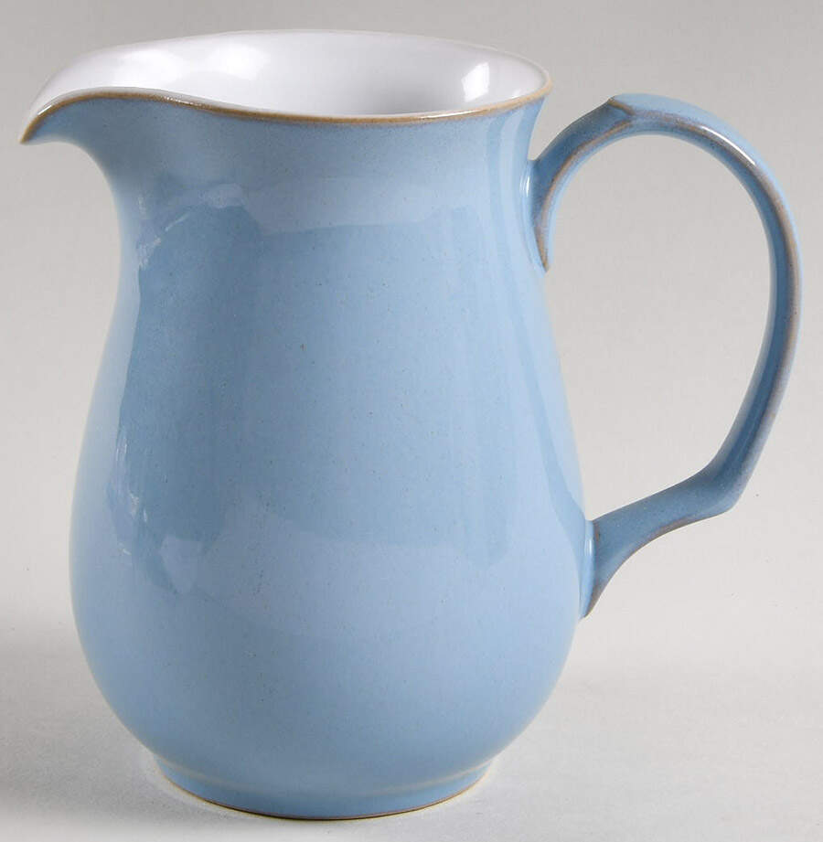 Colonial Blue 24 Oz Pitcher by Denby-Langley-1