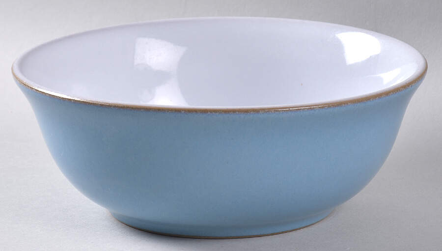 Colonial Blue Coupe Cereal Bowl by Denby-Langley-1