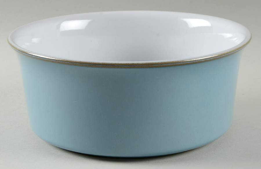 Colonial Blue 8" Souffle by Denby-Langley-1