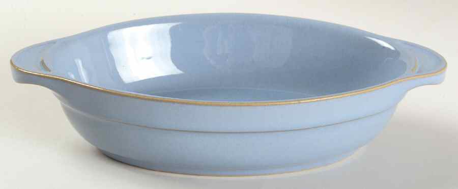 Colonial Blue 9" Augratin by Denby-Langley-1