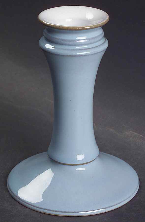 Colonial Blue Small Candlestick by Denby-Langley-1