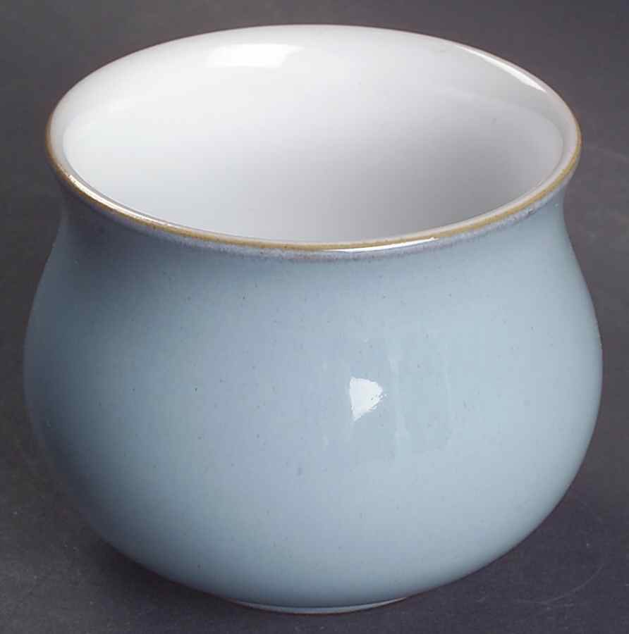 Colonial Blue Open Sugar Bowl by Denby-Langley-1