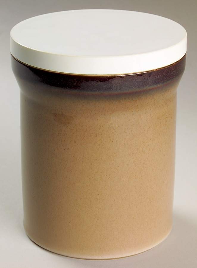 Country Cuisine Medium Canister & Plastic Lid by Denby-Langley-1