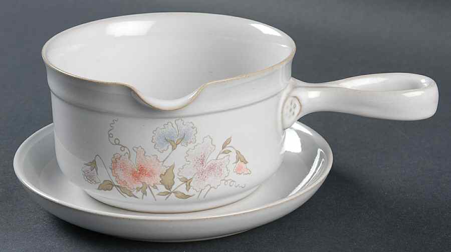 Dauphine Gravy Boat & Underplate by Denby-Langley-1