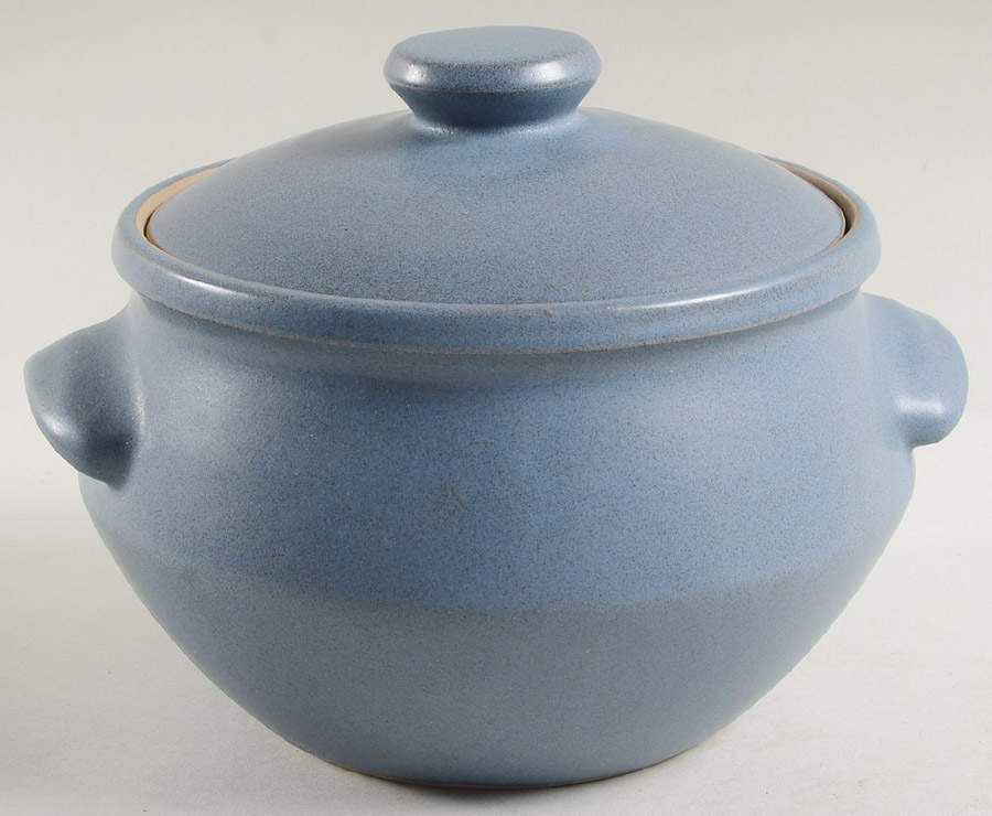 Echo Blue 1 Qt Round Covered Casserole by Denby-Langley-1
