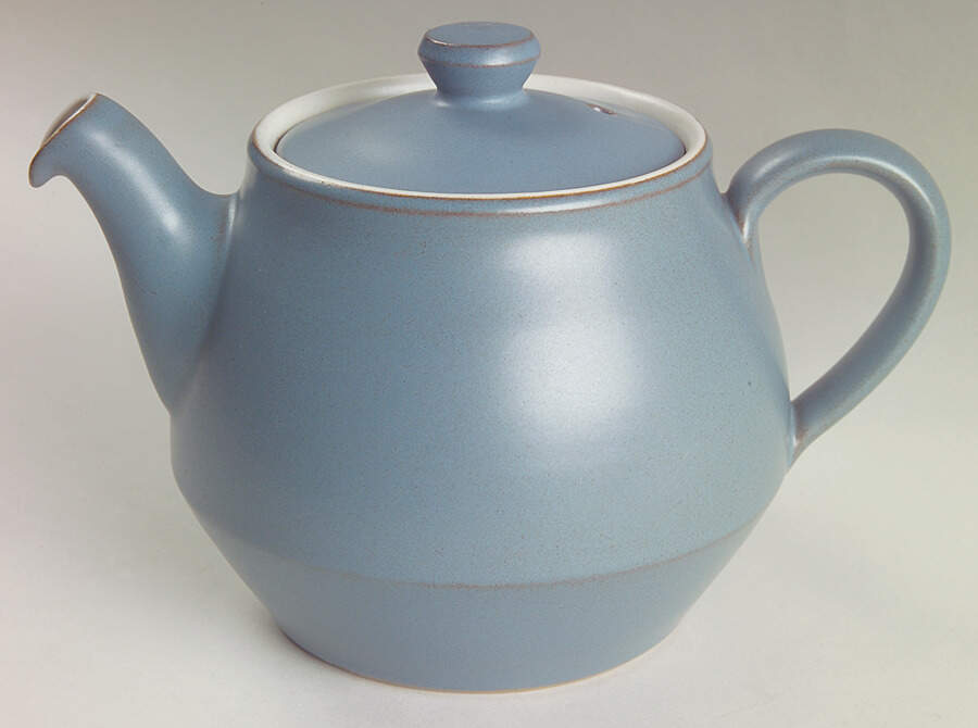 Echo Blue Teapot & Lid by Denby-Langley-1