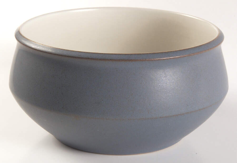 Echo Blue 6" Round Vegetable Bowl by Denby-Langley-1