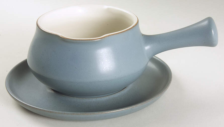 Echo Blue Gravy Boat & Underplate by Denby-Langley-1