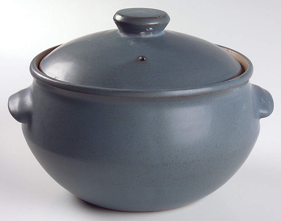 Echo Blue 2 Qt Round Covered Casserole by Denby-Langley-1