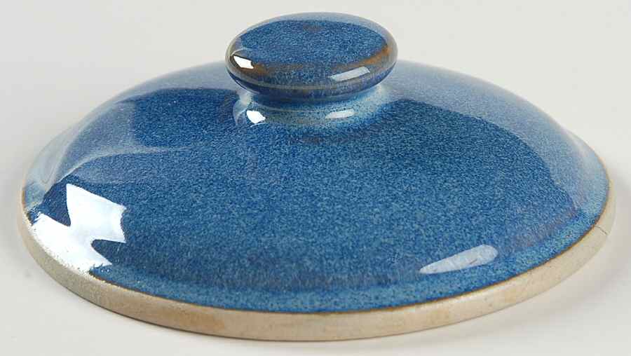 English Blue Lid for Individual Casserole by Denby-Langley-1