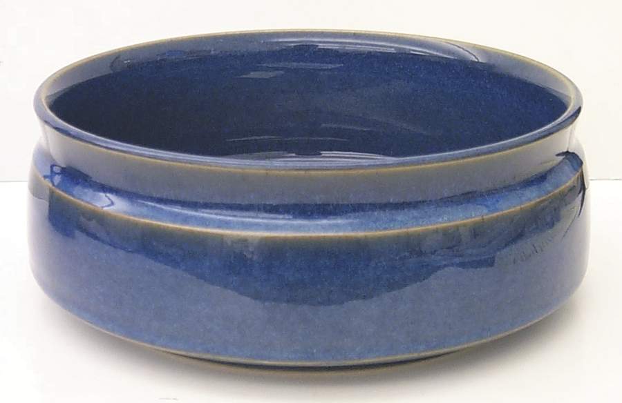 English Blue 7" Round Vegetable Bowl by Denby-Langley-1