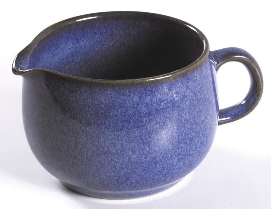 English Blue Creamer by Denby-Langley-1