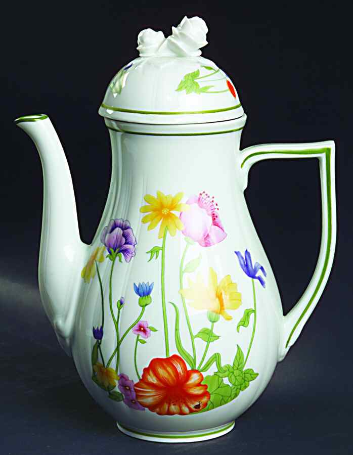 English Garden Coffee Pot & Lid by Denby-Langley-1