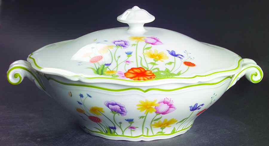 English Garden Round Covered Vegetable by Denby-Langley-1