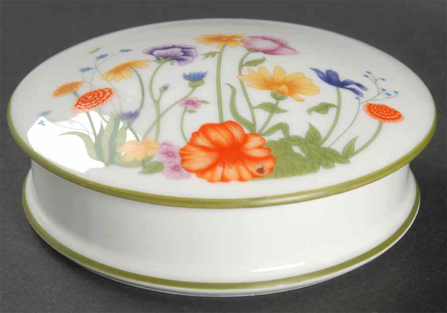 English Garden Powder Box with Lid by Denby-Langley-1