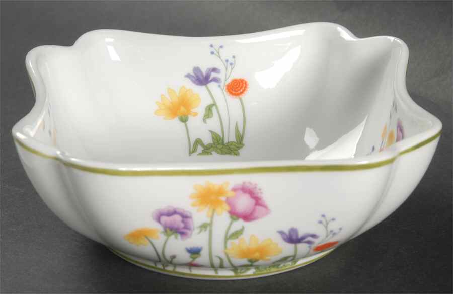 English Garden Small Square Dish by Denby-Langley-1