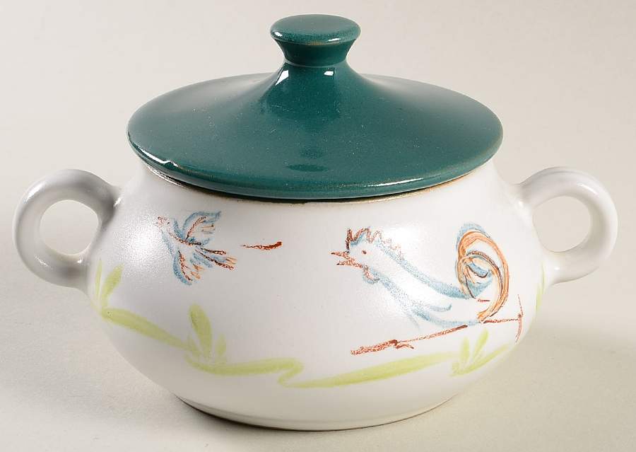 Flair Sugar Bowl & Lid by Denby-Langley-1